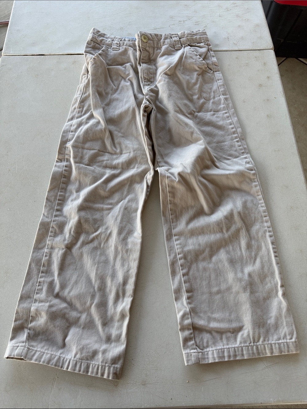 Gymboree Girls Light Tan Straight Chinos